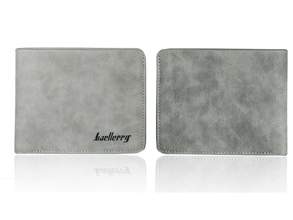 Men's Retro Leather Wallet - Short Style, Multi-Card Slots, Money Clip, Large Capacity, High-End.