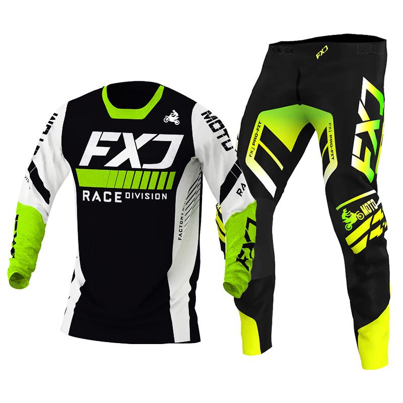 JAUNS 2025 FXJ dzeltens enduro motokrosa