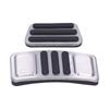 2 Pezzi Copripedale Acceleratore Pedale Freno Antiscivolo Adatto per Ford Mustang 20152019