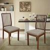 Stretch Dining Chair Seats Cover Striped Grid Elastic Upholstered Chairs Cushions Slipcover AntiDirty Protectors Removable