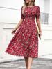 2025 Floral Vacation Dress: New Spring/Summer, European & American Style
