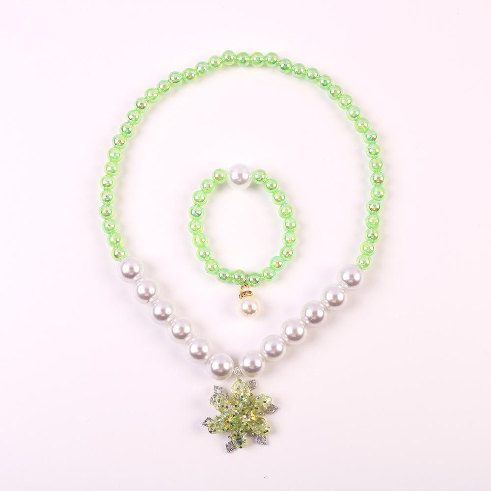 Frozen Princess Dress-Up Set: Necklace, Crown & Fairy Wand for Kids