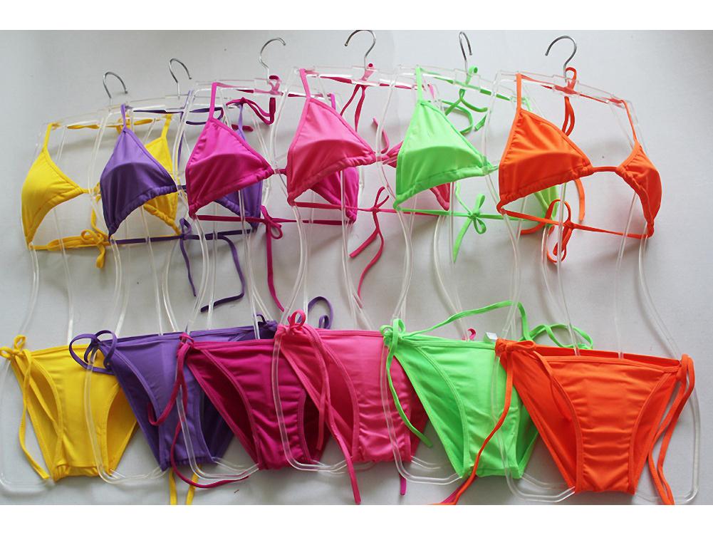 13-Color Candy Bikini Set: Trendy Swimwear with Large Stock