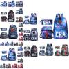 Cr7 Children's Backpack Set With Breathable Comfortable Straps And Letter Print