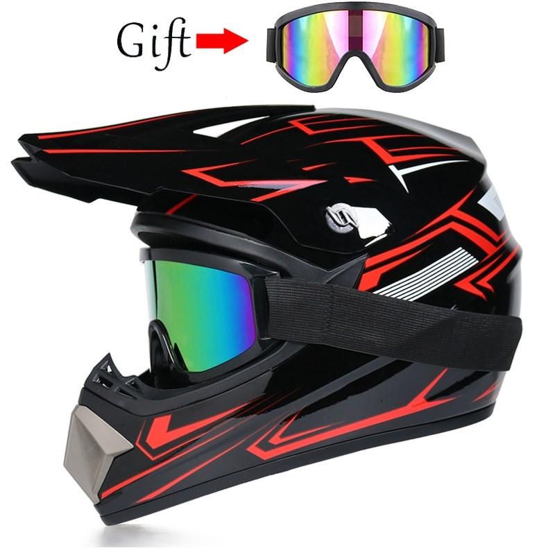 Off Road Motorcycle Adult Motocross Helmet ATV Dirt Bike Downhill MTB DH Racing Helmet Cross Helmet Capacetes DOT Moto
