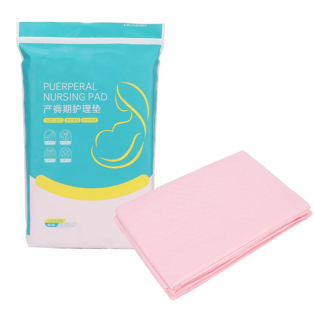 4Pcs Heavy Absorbency Underpads Disposable Breathable Soft Bed Pads for Adults Pregnant Woman