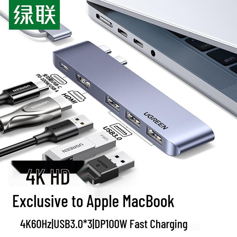 UGREEN Type-C Multi-Port USB-C Hub with HDMI