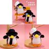 Penguin Plush Keychain With Chef Hat And Elegant Design For Gifts And Accessories