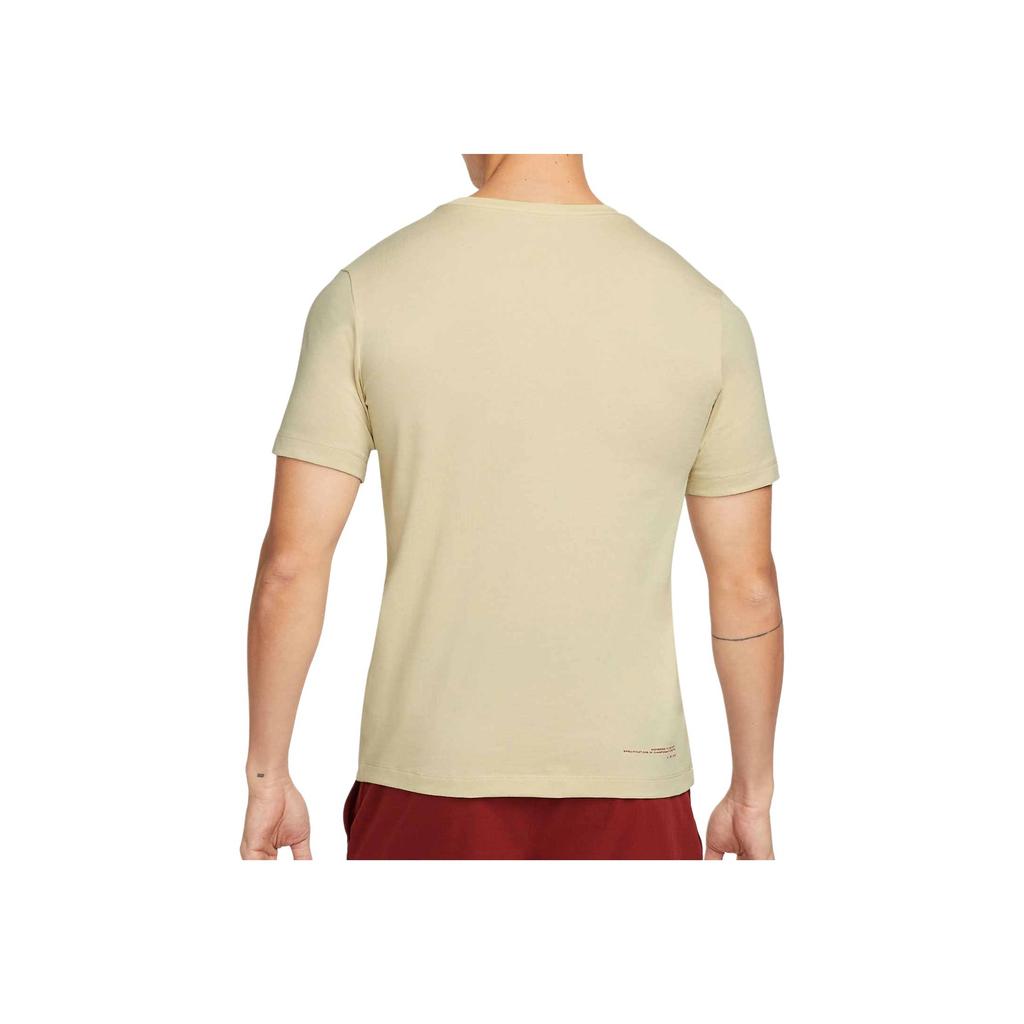 New Nike T Shirt Men's Rattan Yellow DM6256-206