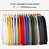 Felpa con cappuccio unisex in velluto e cotone 2025 Europe Cross TK Plus - Versatile per l'autunno, Stampa con lettere grandi