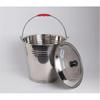 Stainless Steel Bucket Big Large Capacity Household Barrel with Cover Oil Bucket Water Storage Hotel Restaurant Water Bucket