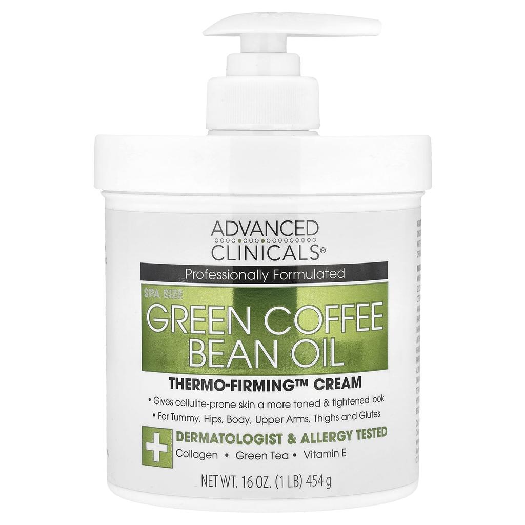 Green Coffee Bean Oil, Thermo-Firming™ Cream, 454G (16Oz)