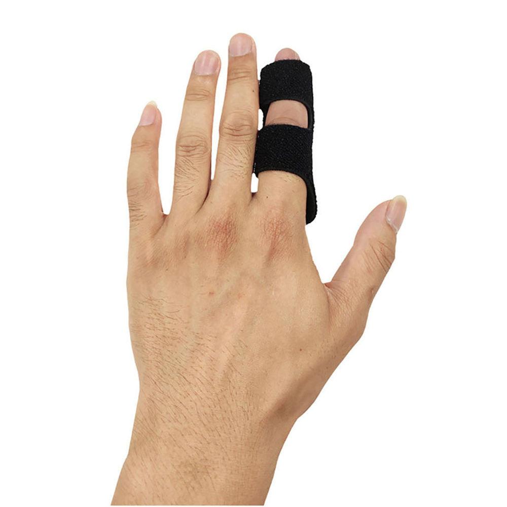 1Pcs Adjustable Finger Splint Brace Built-in Aluminum Alloy Mallet Finger Brace for All Fingers Tendon Release Pain Relief