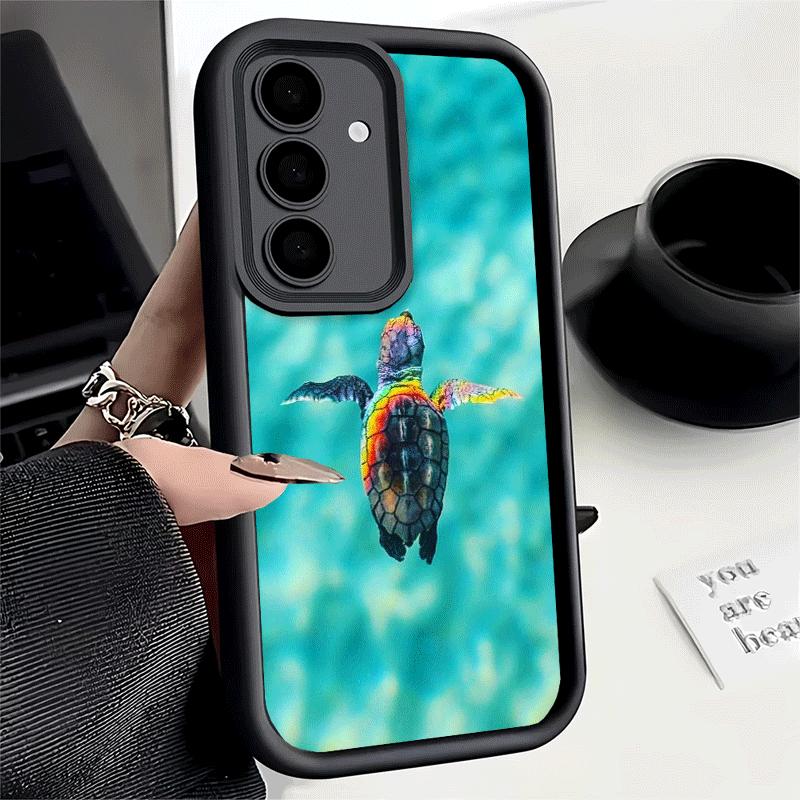 Summer Sea Turtle Cute Soft Phone Case for Samsung Galaxy S26 Ultra S25 Edge S24 S23 S22 Plus S21 S20 FE 5G Shell Silicone Funda