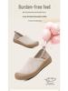 Spring & Autumn Women's Slip-On Soft Sole Shoes - Lightweight, Comfortable, Non-Slip, Fashionable for Work & Casual Wear