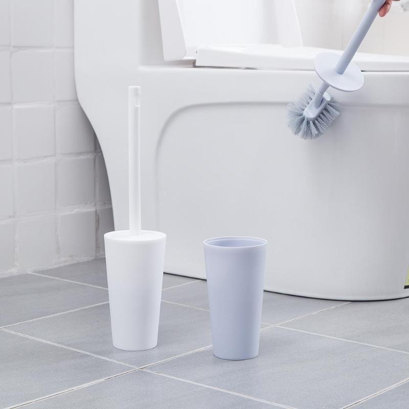 Long Handle Toilet Brush with Holder Bathroom Cleaning Tool Nordic Home Decor Toilet Cleaning Brushe