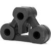 Mallofusa Exhaust Pipe Support Rubber Exhaust Mounting Compatible for HONDA CIVIC 4D 2006 2007 2008 2009 2010 2011 2012 18215-SNA-A31 Black
