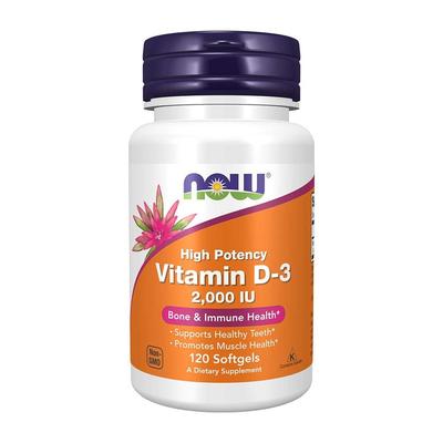 Hochwirksames Vitamin D-3 2000 IE, 120 Weichkapseln