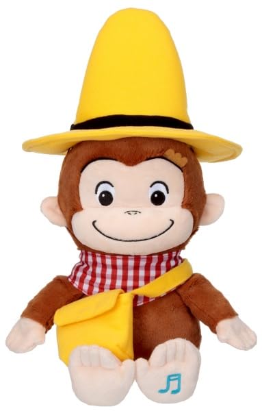 Iwaya and Dress Live Curious George ST Mark Certified Toy for Ages 3 and Sing, Talk, Up! Let's Together! Up, 3252-2