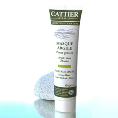 Maschera Argilla Verde Cattier 100ml (per pelle grassa)