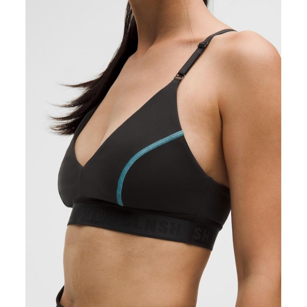 Lululemon Everlux Triangle RaCerBaCk Bra Light Support  B C Cup  Slnsh ColleCtion BlaCk