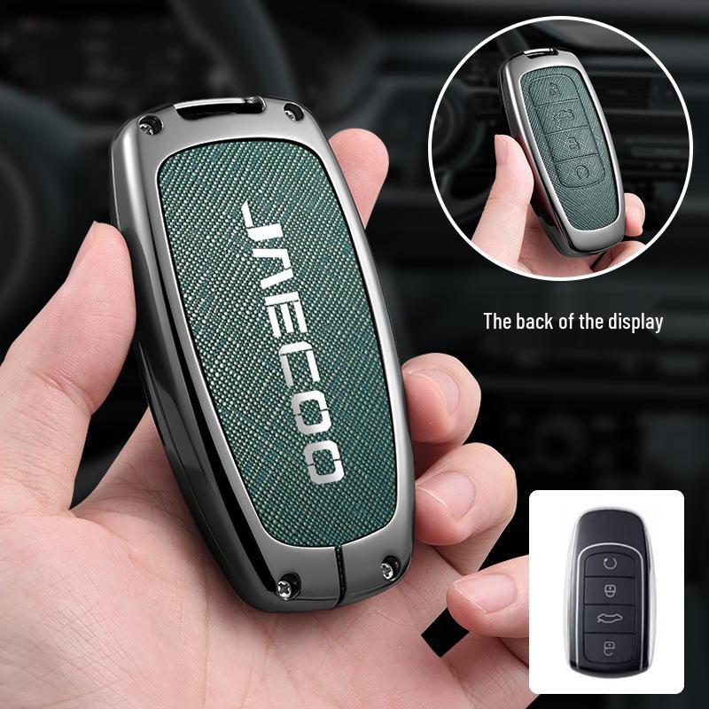 Chery JAECOO Sleuteletui voor J6/J7/J8 Modellen, Beschermhoes voor Tiggo 9, Explore 06 Sleutelzakje met Gesp