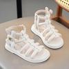 Western style sandals children's Roman shoes soft sole open toe little girl princess shoes