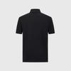 [Letter Logo Fashion Color Contrast] Spring and Summer Simple and Versatile Men's Short Sleeved Polo Shirt