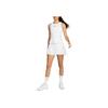 Nike Court Dri-FIT Advantage Solid Logo Elastic Tennis Skirt Women Bottoms White DR6850-100