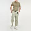 Levis Color Block Belt Decorated Comfortable Low Waist Nine Point Casual Pants Men Bottoms Green A1045-0001