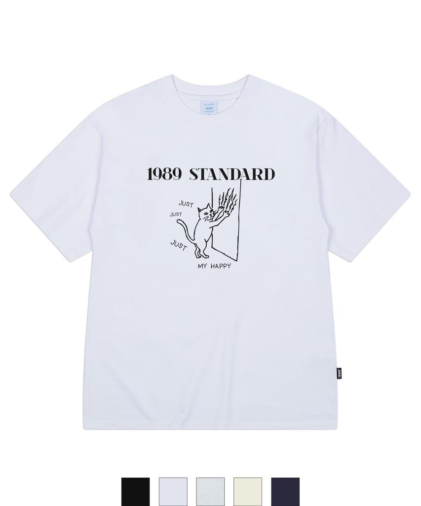1989STANDARD Just Cat Cool Cotton Oversized Short Sleeve (Sisstd-0249)