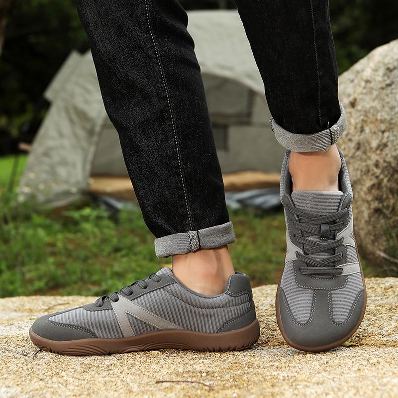 Scarpe da Camminata Stile Barefoot Punta Larga Sneakers Flessibili Leggere per Fitness Viaggio Uso Quotidiano Camminata da Viaggio Outdoor Casual
