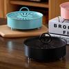 With Cover Mosquito Incense Plate Round Incense Burner Box Creative Mosquito Coil Holder  Household
