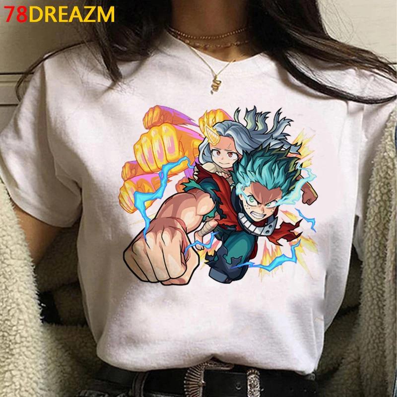My Hero Academia Top Tees T Shirt Unisex  Harajuku Kawaii Tumblr T-shirt Tshirt  Vintage
