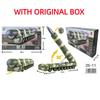 1:72 Creative Military Series Building Blocks China DF-41 Intercontinental Missile Launch Vehicle Model Toys For Boys Xmas Gifts