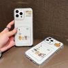 Card Slot Holder Silicone Wallet Pocket Case For Oppo Reno 10 14F 13F 12F Samsung A06 A16 A36 A56 Redmi Note 13 Honor X6A X6B Cover Clear Phone Bumper