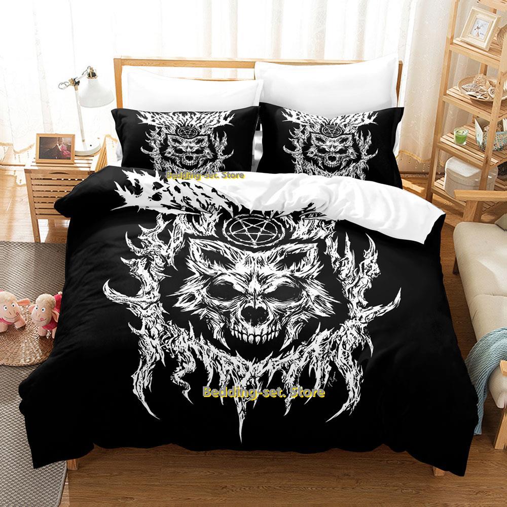 Comforter Babymetal Band Bedding Set Single Twin Full Queen King Size Bed Set Adult Kid Bedroom Three-Piece Suits 3D Anime Bed Sheet
