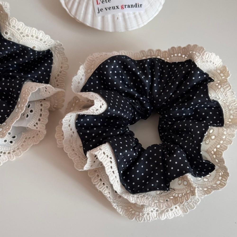 Large Size Ponytail Hair Scrunchies Rubber Band Hair Rope Elegant Hair Accessories  Girls