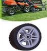 Lawn Mower Wheels Set 17cm Front 20mm Rear Replacement Parts For Grass Cutting Mower Rear Wheel Replacement Garden