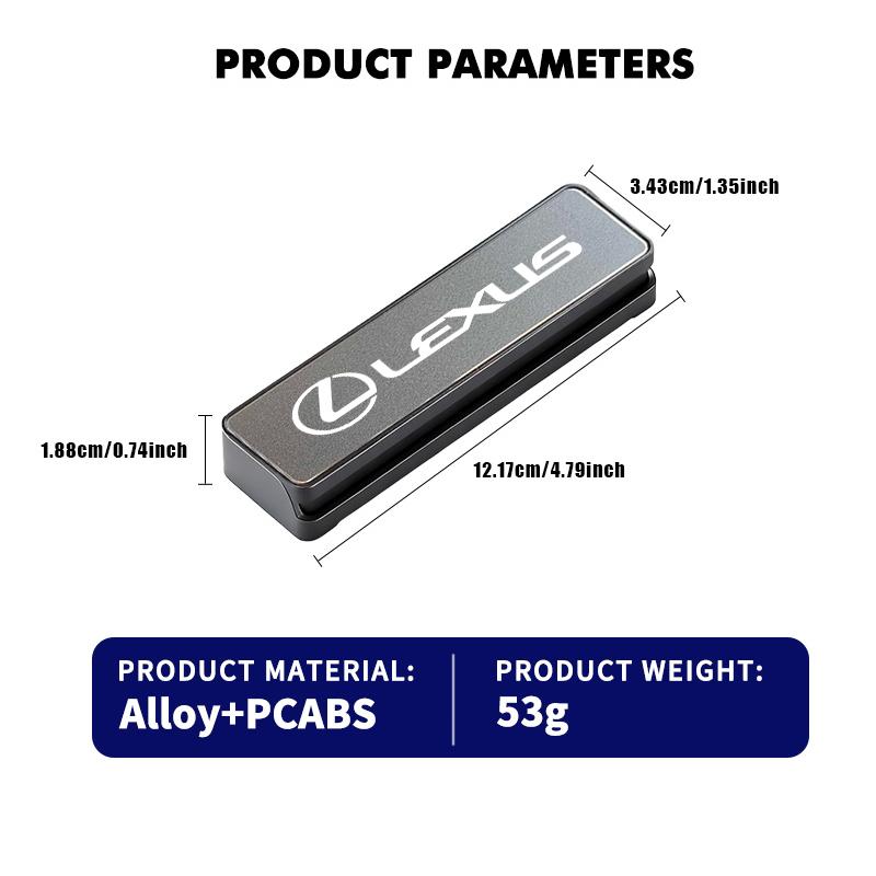 Car Temporary Parking Card Phone Number Card Plate Accessories For Lexus CT ES GS NX IS250 CT200h IS300h ES300h ERX400h NX300h