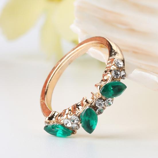 Women's Elegant Vintage Rhinestone Finger Knuckle Ring Gift Jewelry