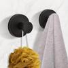 1/2pcs Suction Cup Hooks for Shower, Bathroom Hanging Towels Robe Loofah Hook, Mounting On Glass Shower Doors, Tile, Mirrors
