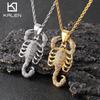 Accessories, Hip Hop Hiphop Studded With Diamonds Animal Scorpion King Stainless Steel Men'S Pendant