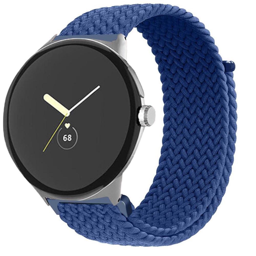 Nylon Strap for Google Pixel Watch/Pixel Watch 2 Elastic Adjustable Band Wrist Bracelet Wristband Replacement Accessories for Pixel Watch