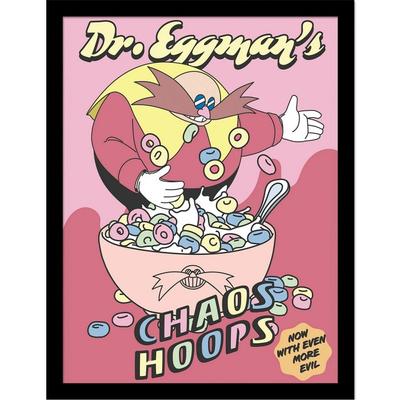 Poster incorniciato di Chaos Hoops Doctor Eggman