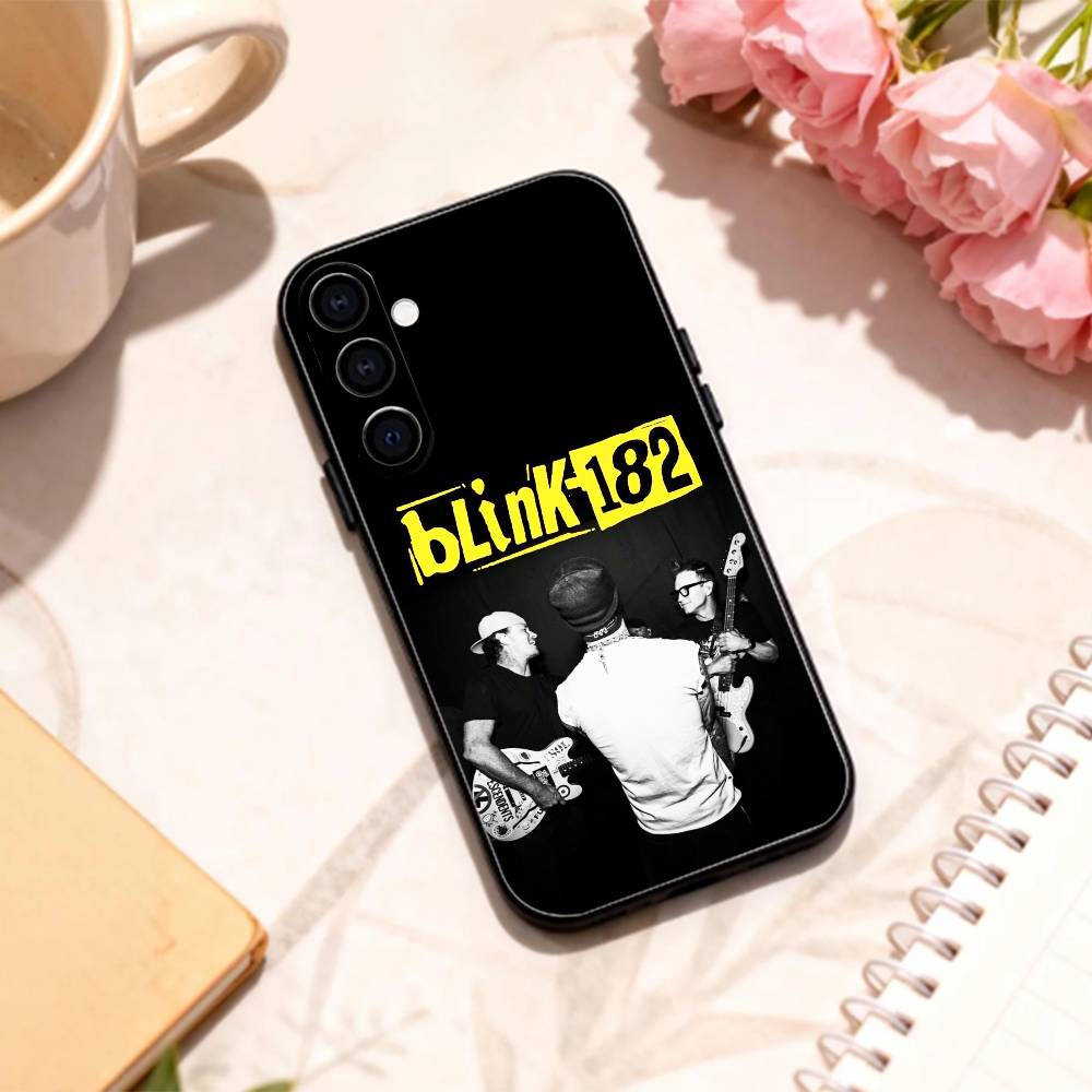 

Punk B-Blink-182 B-Band phone Case For Samsung Galaxy A73,A72,A71,A70,A53,A52,A51,Others Soft Black Shell Samsung a52