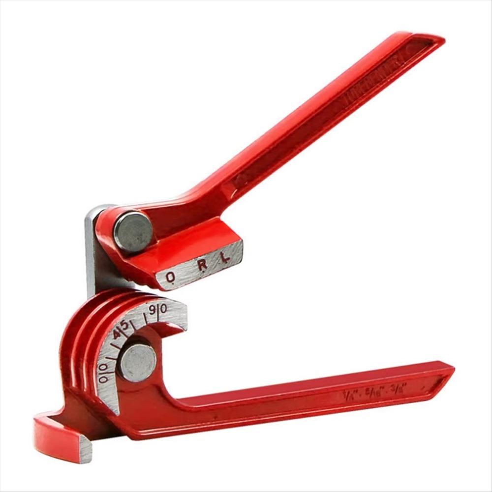 Heavy Duty Manual Bending Tool Brake Pipe Rolling Fuel Line Curving Plier  Brass Copper Tube Pipe