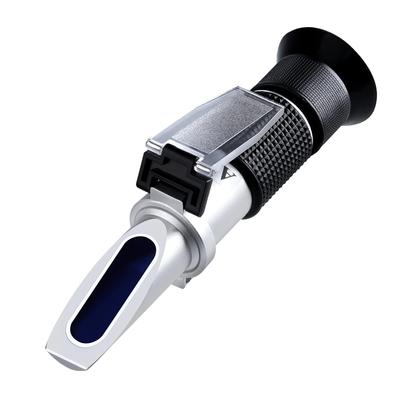Brix Meter LEERCHUANG Trojitá stupnice Honey Tester Ruční Brix refraktometr pro javorový včelařský sacharimetr, (Obsah vlhkosti 12-27 %, Brix