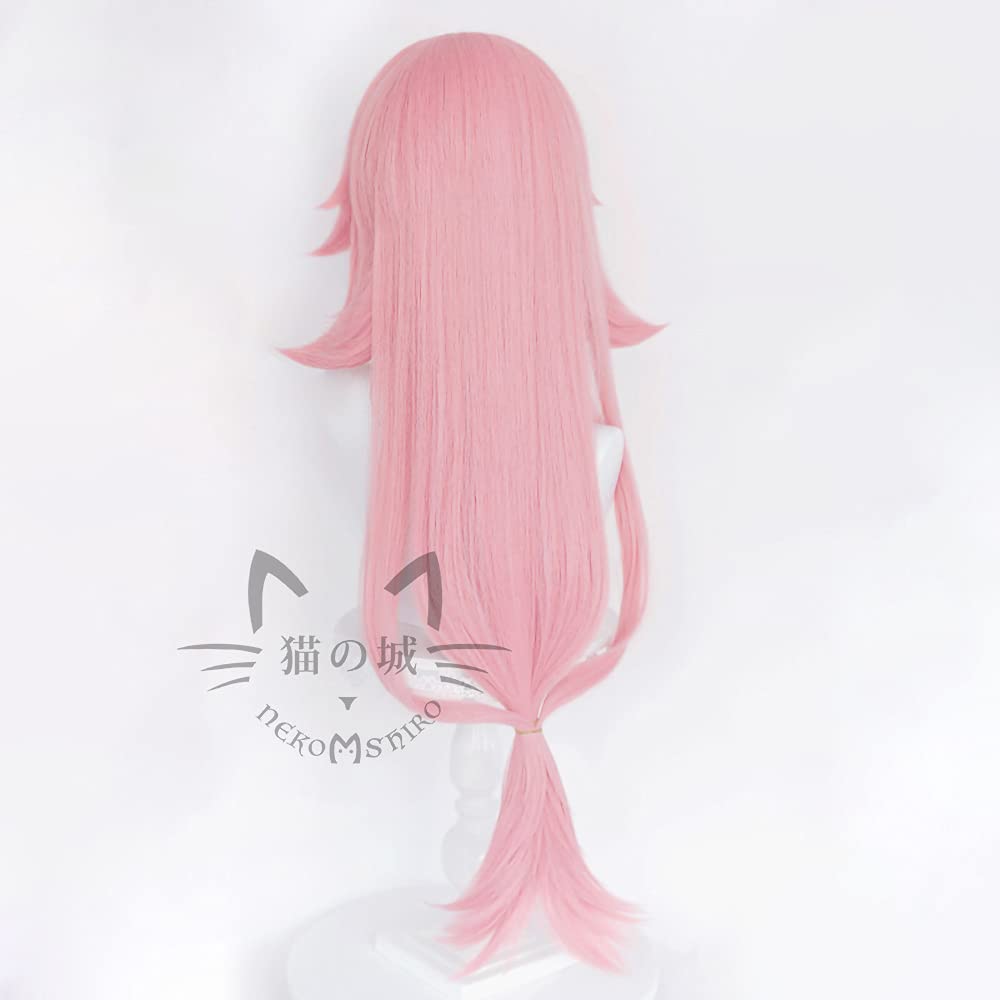 Genshin Impact Yae Miko Cosplay Wig, Anime, Heat Resistant, Costume Accessory, Parties, Events, Costume, Includes Wig Net