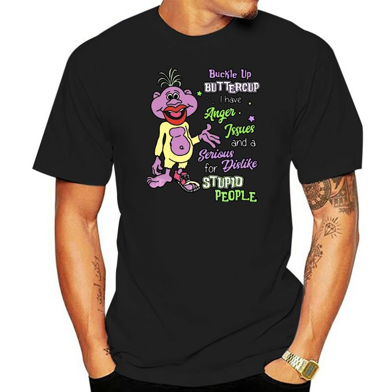 Футболка Peanut-Jeff-Dunham-Buckle-up-Buttercup-i-Have-Anger-Issues унисекс унисекс для женщин 3XL